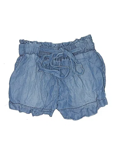 Pre-owned Pookie & Sebastian Denim Shorts In Blue