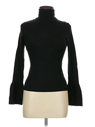 Pre-owned Pookie & Sebastian Turtleneck Sweater In Black