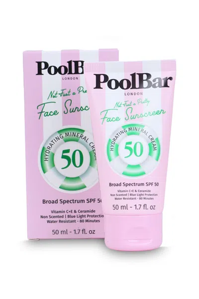 Pool Bar Not Just A Pretty Face Hydrating Mineral Face Cream Spf50