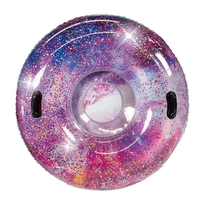 Pool Candy Glitter Galaxy Deep Space Snow Sled In Multi