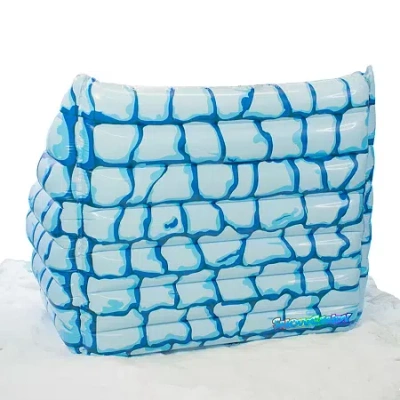 Pool Candy Inflatable 2 Person Snow Bunker In Blue