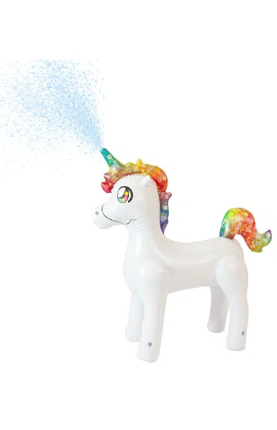 Pool Candy Inflatable Jumbo Unicorn Sprinkler In Multi