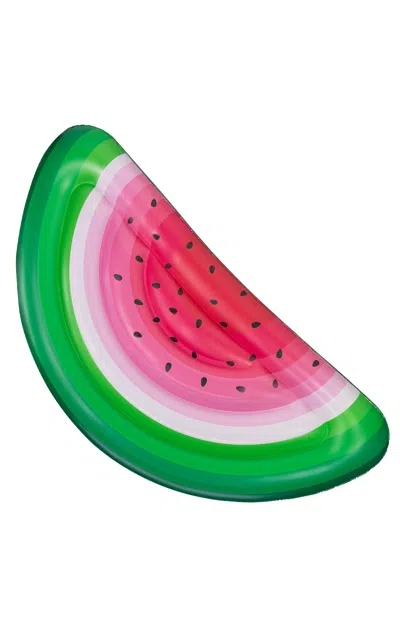 Pool Candy Inflatable Watermelon Half Island Pool Raft In Multi