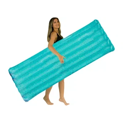 Pool Candy Poolcandy Aqua Glitter Deluxe Pool Raft Xl 74in X 30in In Multi