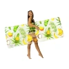 Pool Candy Poolcandy Deluxe Pool Raft 74in X 30in Tropical Print In Multi