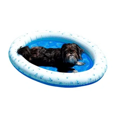 Pool Candy Poolcandy Pet Float - Small To Medium Dogs Up To 35lbs. In Blue