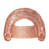 Pool Candy Poolcandy Rose Gold Glitter Sun Chair Jumbo 48in In Yellow