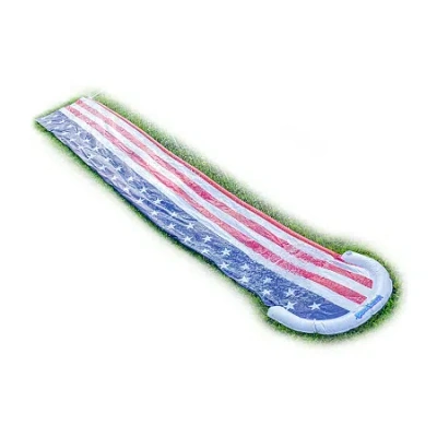 Pool Candy Poolcandy Stars & Stripes Collection Backyard Water Slide In Multi