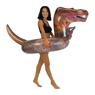 Pool Candy Poolcandy T-rex Dinosaur - 42in Pool Tube In Multi