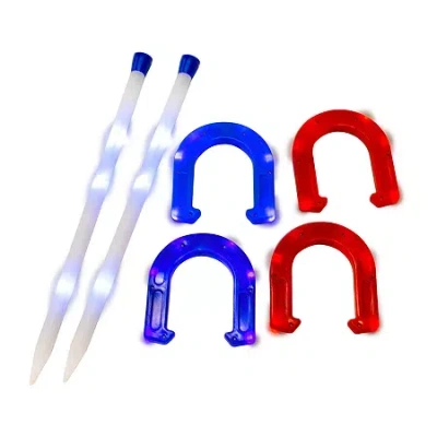 Pool Candy Poolcandy Yardcandy Illuminated Horseshoes - 2023 Design In Multi