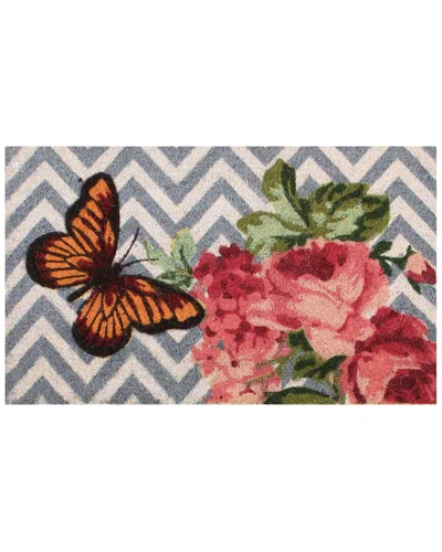 Pool Central Northlight 18x30 Coir Spring Door Mat In Pink