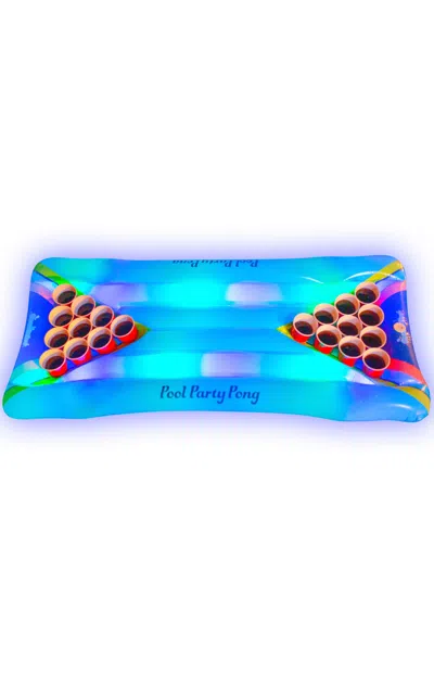 Poolcandy Inflatable Illuminated Led Pool Party Pong In Multi