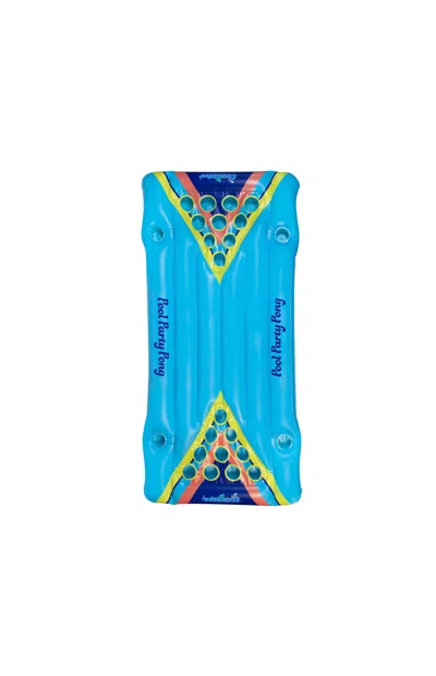 Poolcandy Inflatable Pool Party Pong Game In Blue