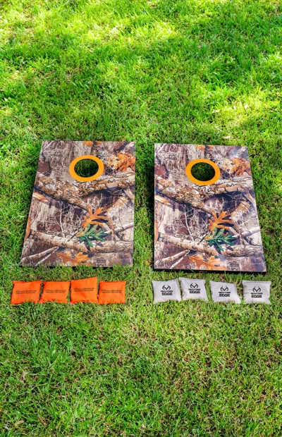 Poolcandy Realtree Edge Wooden Cornhole In Multi