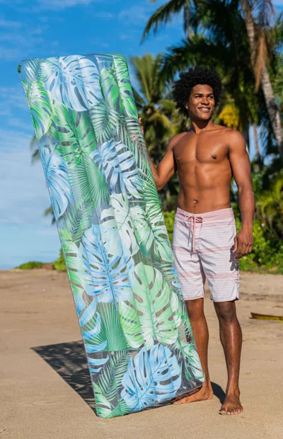 Poolcandy Resort Collection Tropical Palms Deluxe Pool Raft In Multi