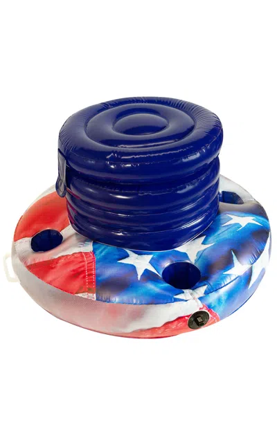 Poolcandy Stars & Stripes Floating Drink Cooler In Multi