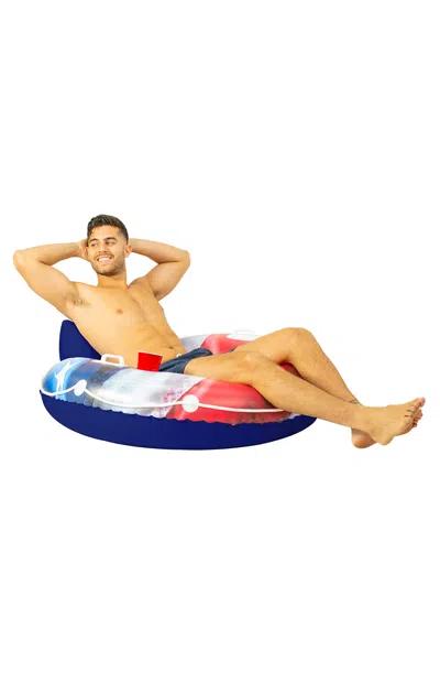 Poolcandy Stars & Stripes Jumbo River Tube In Multi