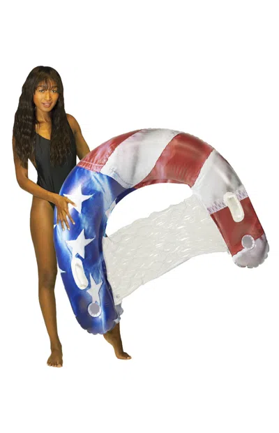 Poolcandy Stars & Stripes Jumbo Sun Chair In Multi