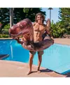 Poolcandy T-rex Dinosaur 38" Pool Tube In Brown