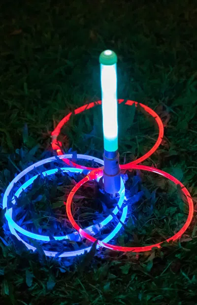 Poolcandy Yardcandy Illuminated Led Ring Toss In Multi