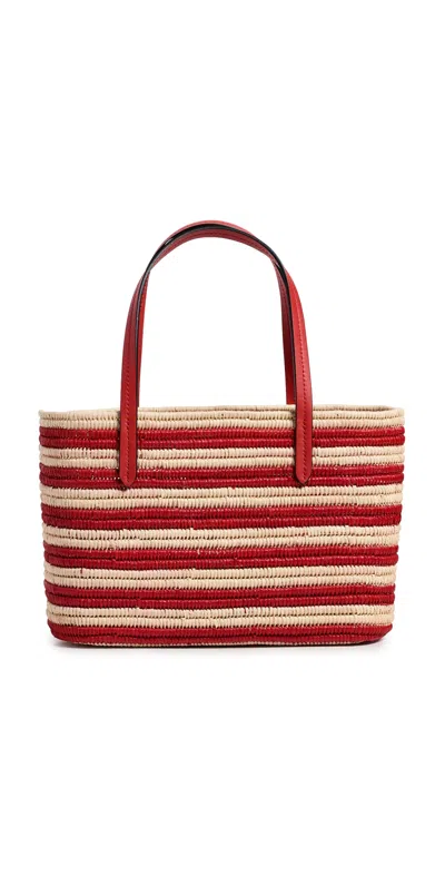 Poolside Bags The Capri Tote Tomato In Red