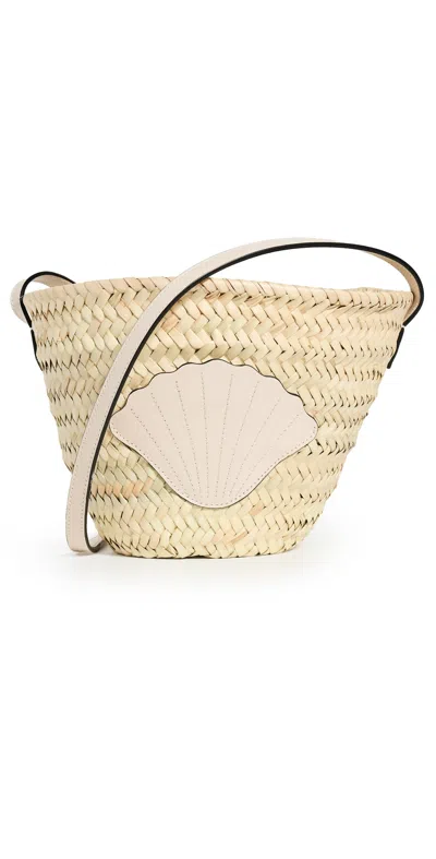 Poolside Bags The Ibiza Mini Basket Coconut In Neutral