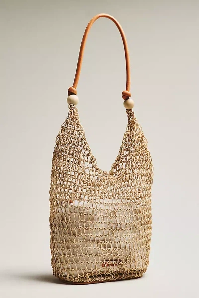 Poolside Comporta Large Slouchy Bag In Beige