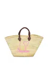 Poolside I Love Naples Tote Bag In Neutral