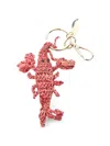Poolside Lobster Bag Charm In Multi
