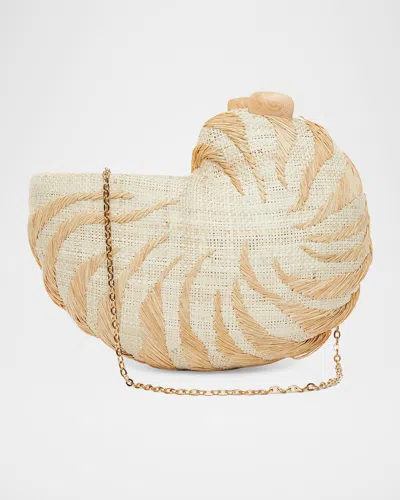 POOLSIDE THE ANNA SHELL CLUTCH BAG
