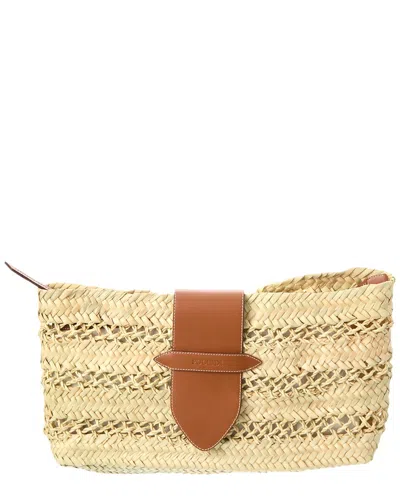 Poolside The Cannes Straw Clutch