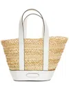 POOLSIDE POOLSIDE THE CANNES STRAW TOTE