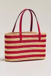 Poolside The Capri Raffia Tote Bag In Multi