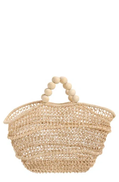 Poolside The Comporta Straw Tote In Neutral