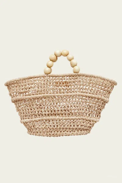 Poolside The Comporta Tote In Natural