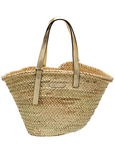 Poolside The Essaouira Medium Tote In Gold