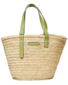 POOLSIDE POOLSIDE THE ESSAOUIRA SMALL STRAW TOTE
