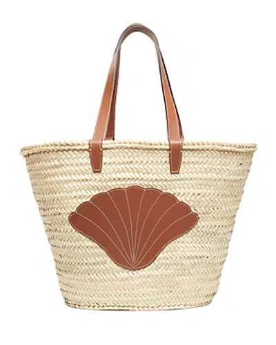Poolside The Ibiza Tote Straw Tote Bag In Harness