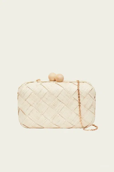 Poolside The Island Clutch In Sand