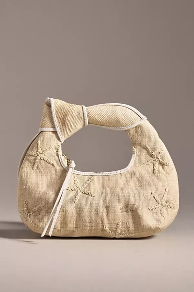 Poolside The Josie Starfish Straw Top-handle Bag