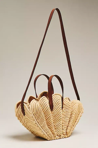 Poolside The Sanibel Tote In Beige