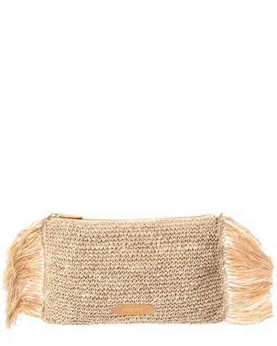 POOLSIDE POOLSIDE THE TROPICAL FRINGE CLUTCH