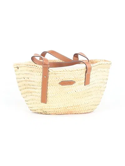 Pre-owned Poolside Tote Bag In Gold