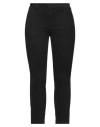 Pop 84 Woman Pants Black Size 30 Cotton, Elastane