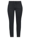 Pop 84 Woman Pants Midnight Blue Size 31 Cotton, Elastane In Blue