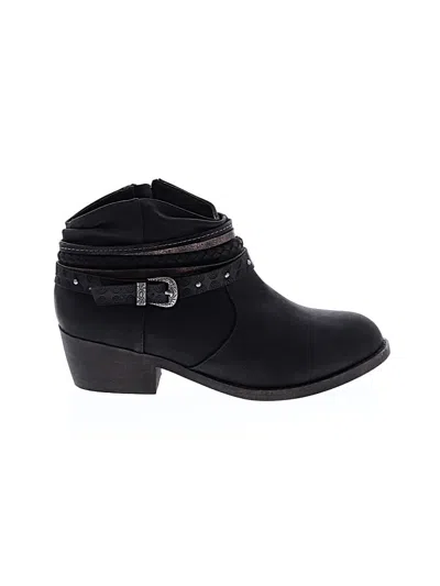 Pre-owned Pop Ankle Boots In Black