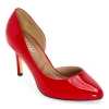 Pop Avienna Womens Pointed Closed Toe Stiletto Heel Pumps In Red