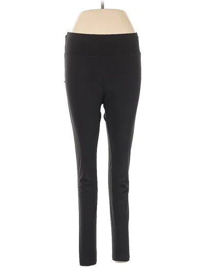 Pre-owned Pop Fit Active Pants In Black