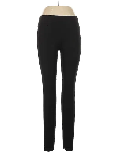 Pre-owned Pop Fit Active Pants In Black