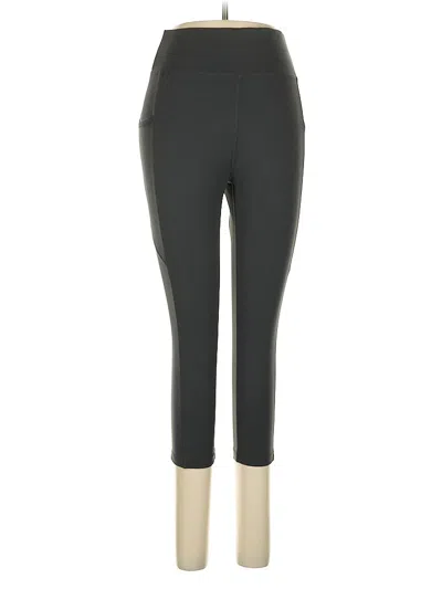 Pre-owned Pop Fit Active Pants In Black